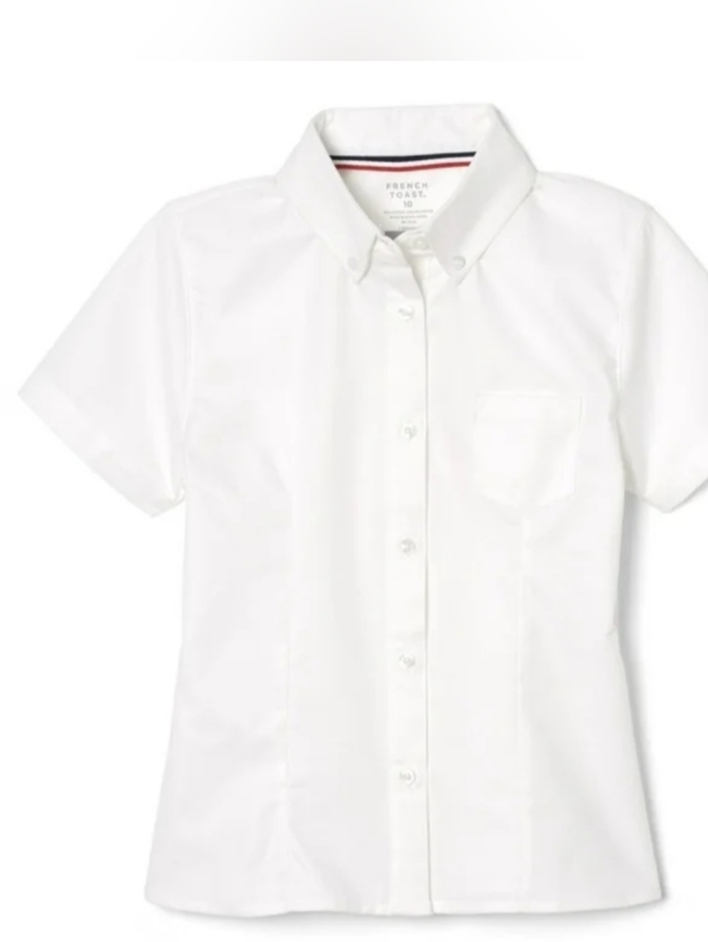 French Toast Girls School Uniform Short Sleeve Oxford Shirt